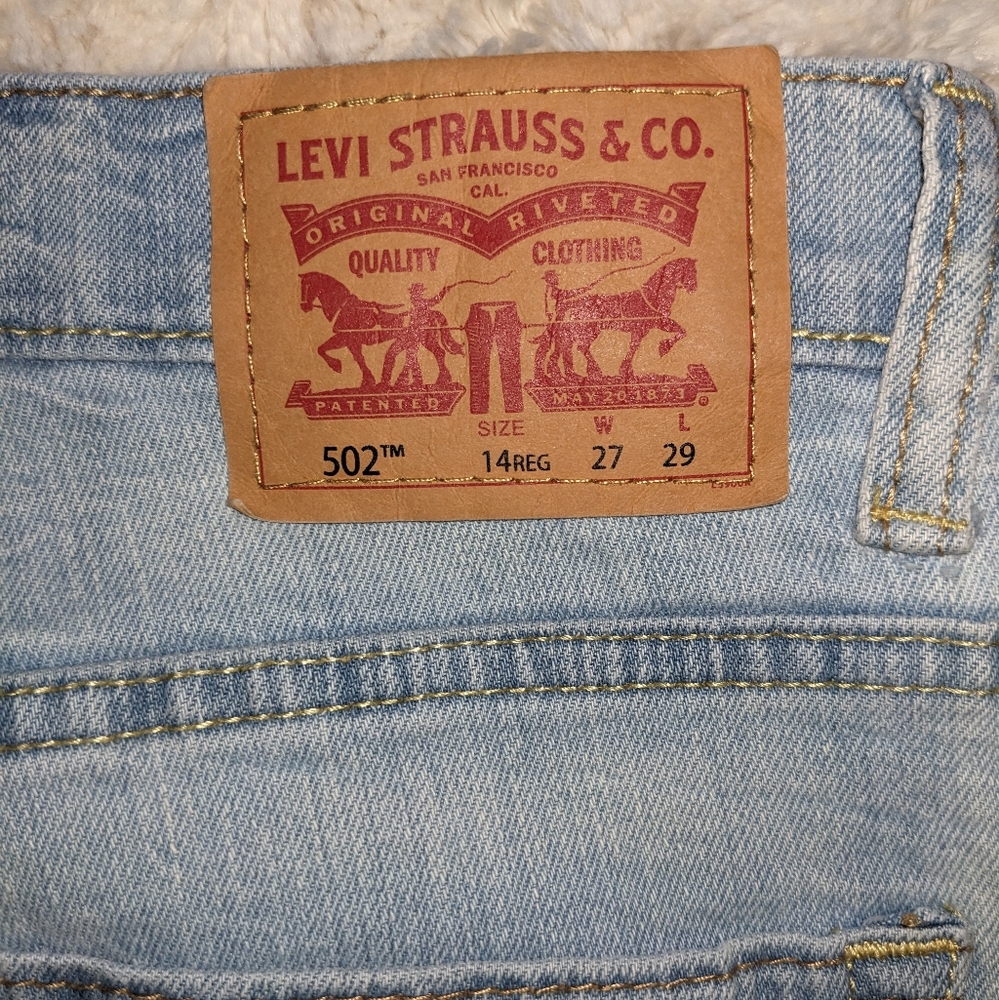 Levi Strauss & Co. Light Blue Jeans